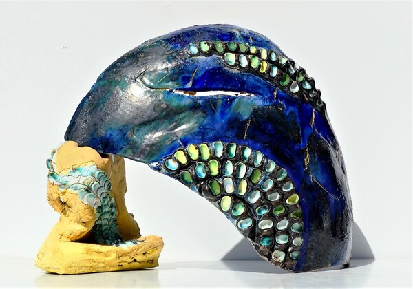 La nuit étoilée céramique-art-poterie-trentels-exposition